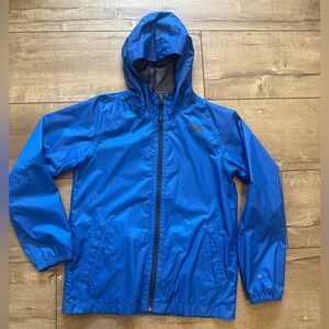 The North Face Boys L (14/16) Vibrant Blue Windbreaker, EUC